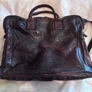 GORGEOUS Chocolate Brown Leather Campomaggi Bag!
